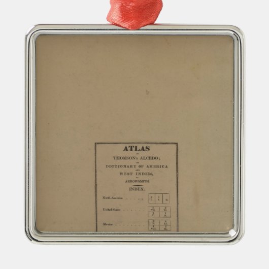 Index zu Atlas Silbernes Ornament (Vorne)