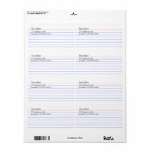 Indexkarte (Vorne)