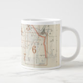 Indexkarte der Rhodos Insel Jumbo-Tasse (Rechts)