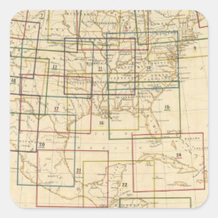 Indexübersicht Erläuterung der im Atlas verwendete Quadratischer Aufkleber