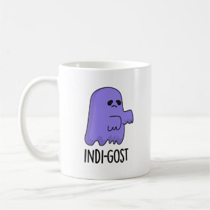 Indi-gost Funny Halloween Indigo Ghost Pun Kaffeetasse