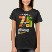 India 75th Independence Day India Independence Day T-Shirt (Vorderseite)