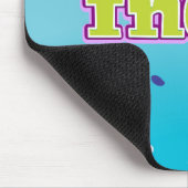 India Cartoon Travel Print. Mousepad (Ecke)