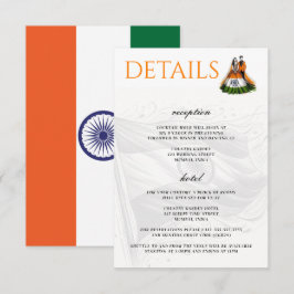 India Couple Begleitkarte