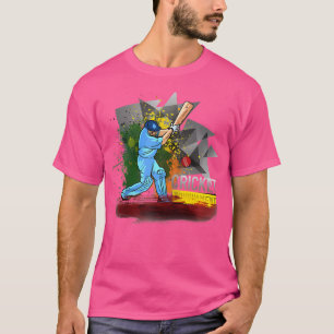 India Cricket National Fans Team Jersey Baseball T-Shirt