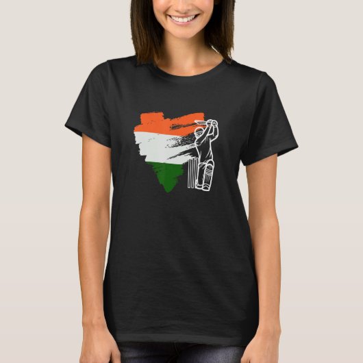 India cricket T-Shirt (Vorderseite)