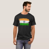 India Flag for Proud German Indian T-Shirt (Vorne ganz)
