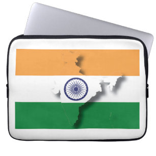 INDIA-Flag Laptopschutzhülle