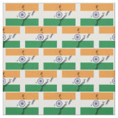 INDIA Flag Map-Kontur Stoff (Muster)