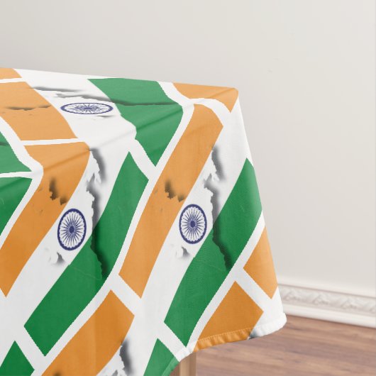 INDIA-Flag Tischdecke (Beispiel)