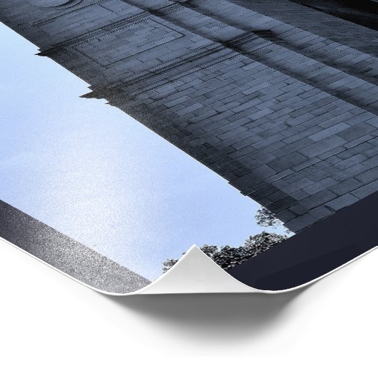 India Gate Fotodruck (Ecke)