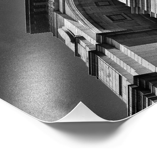 India Gate Fotodruck (Ecke)