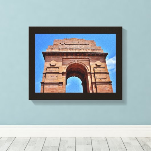 India Gate Leinwanddruck (Insitu (Holzboden))