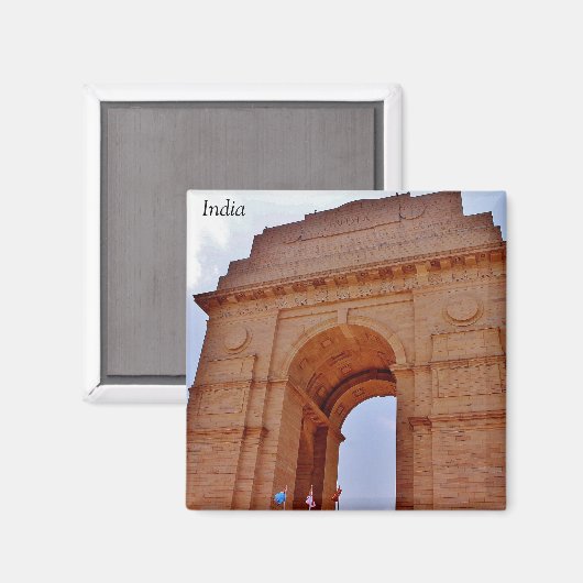 India Gate Magnet (Vorderseite/Rückseite)