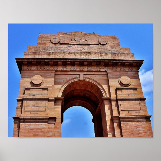 India Gate Poster (Vorne)