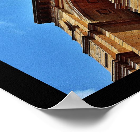 India Gate Poster (Ecke)