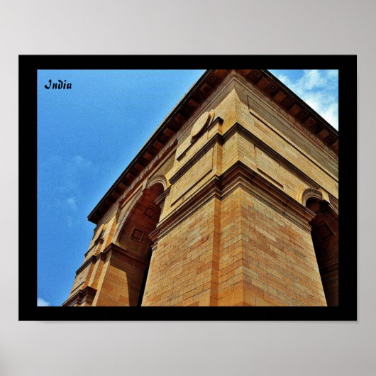 India Gate Poster (Vorne)
