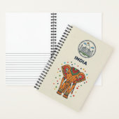 India Heritage & Taj Mahal Photo Archive Journal Notizblock (Innen)