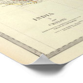 India I and Ceylon Poster (Ecke)