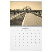 India im Sepia 2026 Kalender (Mär 2027)