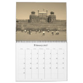 India im Sepia 2026 Kalender (Feb 2027)