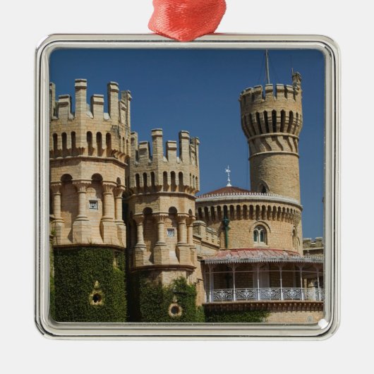 INDIA, Karnataka, Bangalore: Palast Bangalore Silbernes Ornament (Vorne)