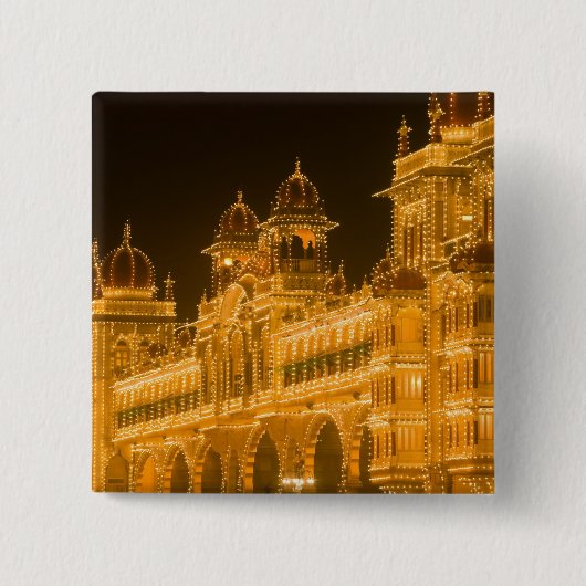 INDIA, Karnataka, Mysore: Majaraja's Palace (b.2 Button (Vorderseite)