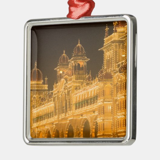 INDIA, Karnataka, Mysore: Majaraja's Palace (b.2 Silbernes Ornament (Links)