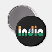 India Magnet (Vorderseite/Rückseite)