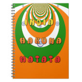 INDIA MATATA HAKUNA NOTIZBLOCK (Vorderseite)