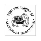 India Mehndi Elephant Name Library Name Book Name Permastempel (Design)
