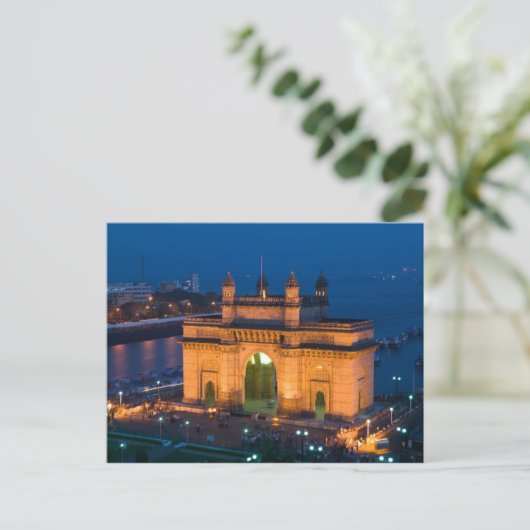 INDIA, Mumbai (Bombay): Gateway of India / Postkarte (Stehend Vorderseite)