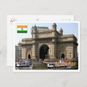 India - Mumbai - Postkarte (Vorne/Hinten)