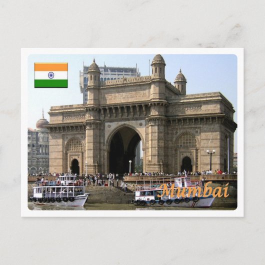 India - Mumbai - Postkarte (Vorderseite)
