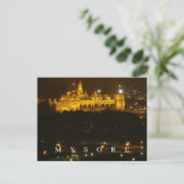 India Mysore Palace Postkarte (Stehend Vorderseite)