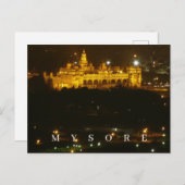 India Mysore Palace Postkarte (Vorne/Hinten)