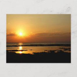 India - Neil Island (Shaheed Dweep) sunset Postkarte