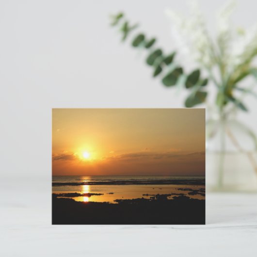 India - Neil Island (Shaheed Dweep) sunset Postkarte (Stehend Vorderseite)