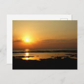 India - Neil Island (Shaheed Dweep) sunset Postkarte (Vorne/Hinten)