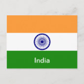 India Postkarte (Vorderseite)