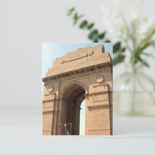 india postkarte (Stehend Vorderseite)