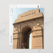 india postkarte (Vorne/Hinten)
