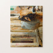 India Rajastan Sacred Cow Puzzle (Vertikal)