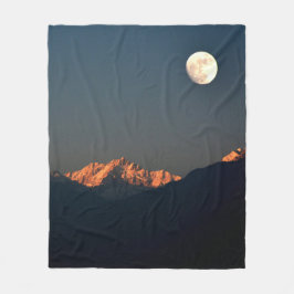 India - Sikkim, Pelling sunset Fleecedecke