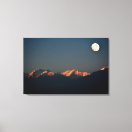 India - Sikkim, Pelling sunset Leinwanddruck