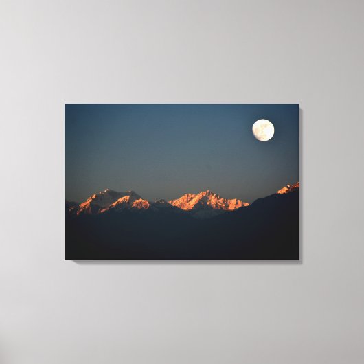 India - Sikkim, Pelling sunset Leinwanddruck (Vorderseite)