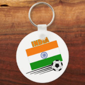 India Soccer Team Schlüsselanhänger (Vorderseite)