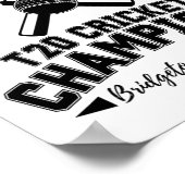 India T20 Cricket Champions  Poster (Ecke)