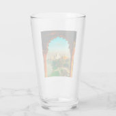 India Taj Mahal Glas (Rückseite)