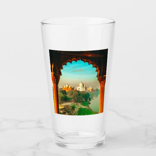 India Taj Mahal Glas (Vorderseite)